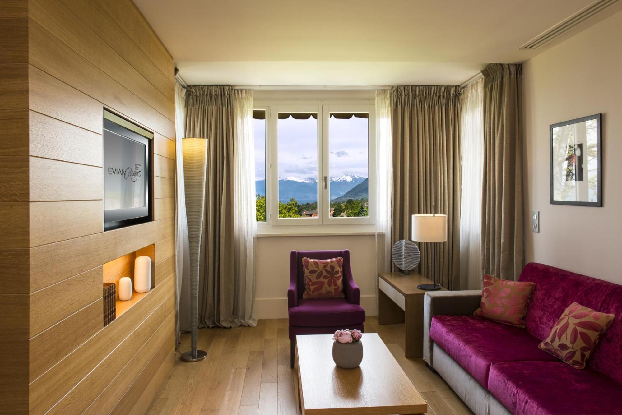 Hotel Ermitage Evian-les-Bains Bilik gambar