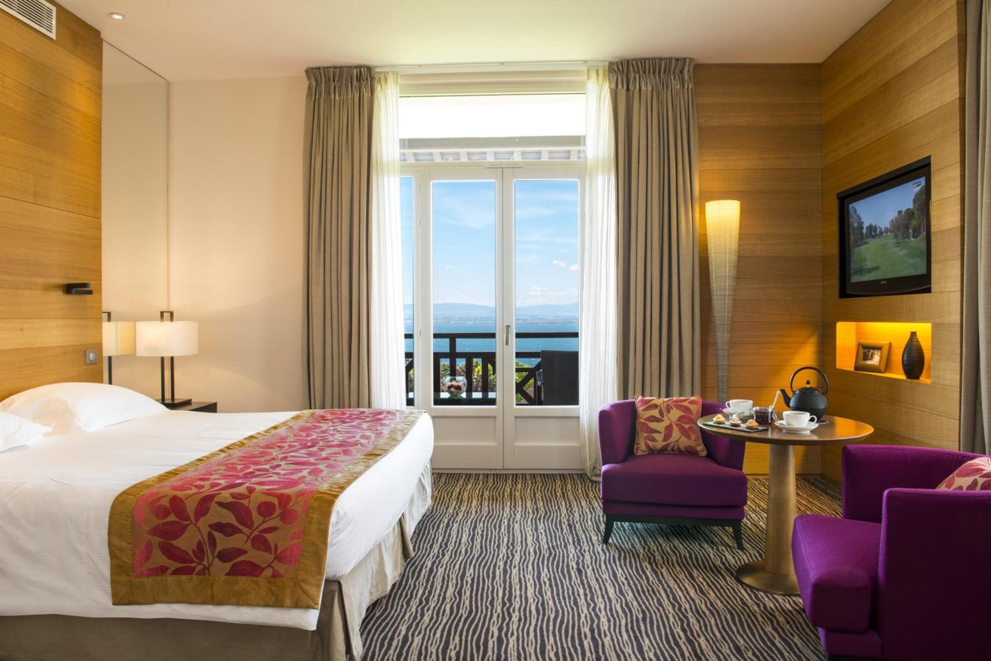 Hotel Ermitage Evian-les-Bains Bilik gambar