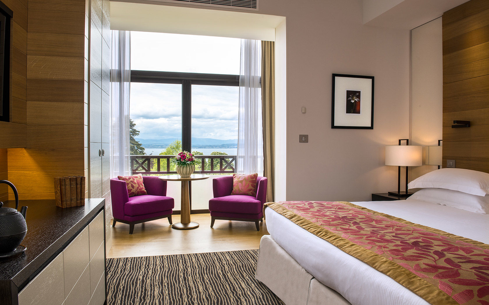 Hotel Ermitage Evian-les-Bains Bilik gambar
